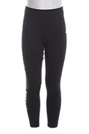 Legginsy - Nike Unisex dziecięce legginsy Air Favorites czarny czarny 122 - miniaturka - grafika 1