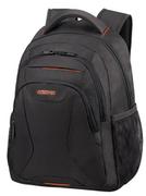 Plecaki - American Tourister At Work plecak do, Schwarz (Black/Orange) (czarny) - 88528/1070 - miniaturka - grafika 1