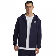 Kurtki męskie - Męska kurtka wiatrówka Under Armour UA Rival Woven - granatowa - miniaturka - grafika 1