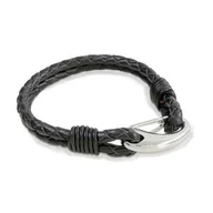 Bransolety męskie - Bransoletka męska skórzana B-05 - miniaturka - grafika 1