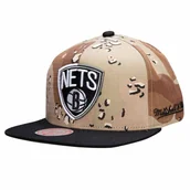 Czapki męskie - Czapka z daszkiem Mitchell & Ness NBA Choco Camo HWC Brooklyn Nets - miniaturka - grafika 1