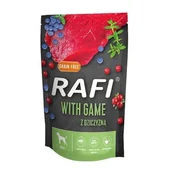 Mokra karma dla psów - Karma dla psa RAFI z dziczyzną, borówką i żurawiną 500 g - miniaturka - grafika 1
