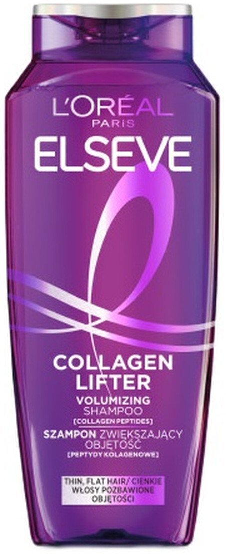 L’Oreal Paris L'Oreal Paris Elseve collagen lifter szampon zwiększający objętość do włosów cienkich i pozbawionych objętości 400ml