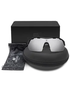 Siroko Okulary kolarskie "K3s The Runner" w kolorze srebrno-czarnym - Okulary przeciwsłoneczne - miniaturka - grafika 1