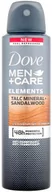 Dezodoranty i antyperspiranty męskie - Dove Men+Care Elements antyprespirant w sprayu 48 godz Talc Mineral + Sandalwood 150 ml - miniaturka - grafika 1