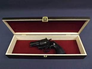 Denix model Replika rewolwer Python w pudełku 1062+P01 - Repliki - broń - miniaturka - grafika 1