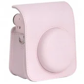 Paski, szelki, uprzęże foto - Futerał Etui Pokrowiec Do Fujifilm Instax Mini 12 / Różowy - miniaturka - grafika 1