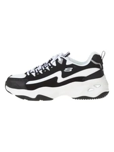 Skechers Sneakersy "D'Lites" w kolorze czarno-białym - Trampki damskie - miniaturka - grafika 1
