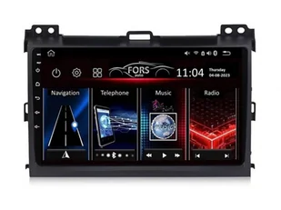 Radio Android FS4-Max Prado 120 2004-2009 4/32 Carplay AndroidAuto 2K DSP - Radia samochodowe - miniaturka - grafika 1