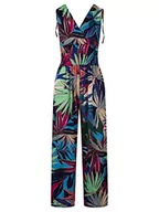 Kombinezony - ApartFashion Kombinezon damski, Niebieski-wielokolorowy, 42 - miniaturka - grafika 1