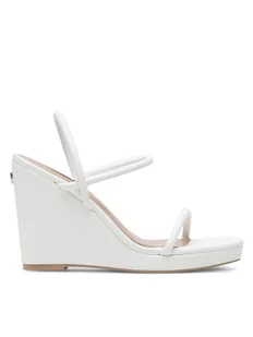 Nine West Sandały WFA2624-1 Biały - Sandały damskie - miniaturka - grafika 1
