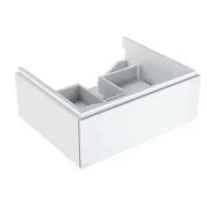 GEBERIT 500.505.01.1 Szafka Xeno2 pod umywalkę 60 cm 1 szuflada biały połysk - Szafki łazienkowe - miniaturka - grafika 1