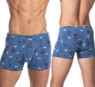 Bokserki Męskie Szorty Bawełniane LAMA - L - Majtki męskie - miniaturka - grafika 1