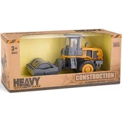 Samochody i pojazdy dla dzieci - Daffi Pojazd budowlany walec metalowy 450890 - miniaturka - grafika 1