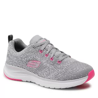 Buty sportowe damskie - Skechers Buty Ultra Groove 149019/GYHP Gray/Hot Pink - grafika 1