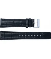 Akcesoria do zegarków - PASEK SKÓRZANY TEKLA 23MM CZARNY K10 - NOWY I ORYGINALNYⓇ PASEK➤ W KRAKOWIE - miniaturka - grafika 1