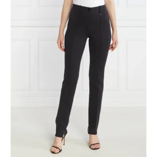 Marc Cain Spodnie | Slim Fit | regular waist - Spodnie damskie - miniaturka - grafika 1
