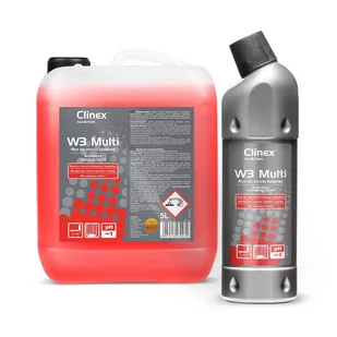 Clinex Płyn do łazienek W3 multi 1L. - Środki do kuchni i łazienki - miniaturka - grafika 2