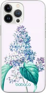 Etui i futerały do telefonów - Etui do Apple IPHONE 14 PRO MAX Kwiaty 024 Babaco Nadruk pełny Fioletowy - miniaturka - grafika 1