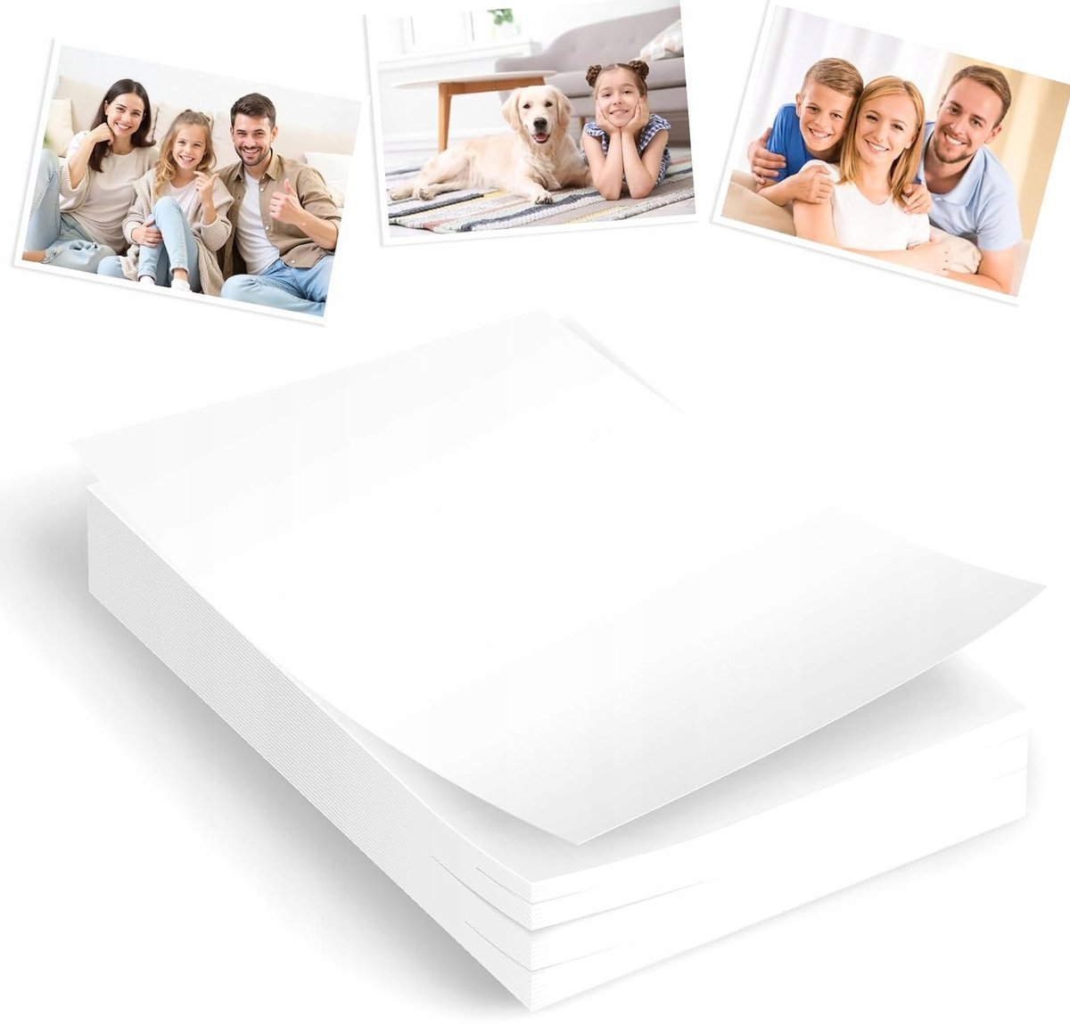 PAPIER FOTOGRAFICZNY 50 ARKUSZY A4 BŁYSZCZĄCY 200 G/M2 SZYBKOSCHNĄCY