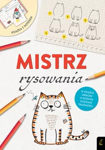 Mistrz rysowania. Książka z notesem - Książki edukacyjne - miniaturka - grafika 1