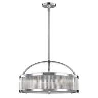 Lampy sufitowe - Elstead Lampa wisząca Paulson nowoczesna chrom FE-PAULSON-6P FE-PAULSON-6P - miniaturka - grafika 1