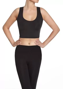 Damski sportowy crop-top, Bas Bleu - Bluzki damskie - miniaturka - grafika 1
