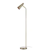 Lampy stojące - Markslojd Lampa podłogowa Peak 107901 mosiężna oprawa w nowoczesnym stylu 107901 - miniaturka - grafika 1