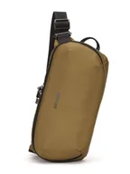 Nerki - Biodrówka/Saszetka Antykradzieżowa Pacsafe Metrosafe X Urban Sling - Tan - miniaturka - grafika 1