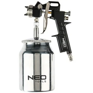 NEO Pistolet lakierniczy dolny zbiornik 1.0 l dysza 1.5 mm - Pistolety do klejenia - miniaturka - grafika 1