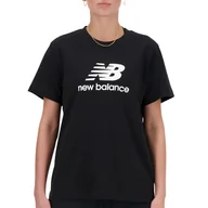 Koszulki sportowe damskie - Koszulka New Balance WT41502BK - czarna - miniaturka - grafika 1