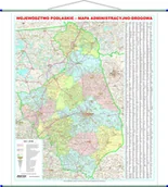 Atlasy i mapy - Województwo podlaskie mapa ścienna, 1:200 000 EkoGraf - miniaturka - grafika 1