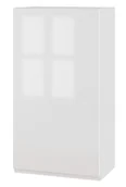 Meble kuchenne - Alba Szafka Wisząca Wysoka Lewa G-50-H92 Biały Połysk - miniaturka - grafika 1
