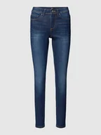 Spodnie damskie - Jeansy o kroju skinny fit z naszywką z logo model ‘WAUW’ - miniaturka - grafika 1