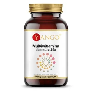 Yango Multiwitamina dla nastolatków 90 k - Witaminy i minerały - miniaturka - grafika 1