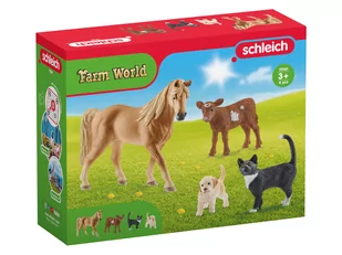 Schleich Figurki zwierząt dla dzieci, 1 zestaw (Farma (72161)) - Figurki dla dzieci - miniaturka - grafika 1