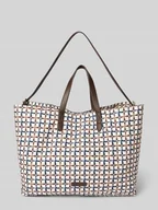 Torby męskie - Torba shopper z naszywką z logo model ‘Finn’ - miniaturka - grafika 1