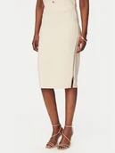 Spódnice - Rinascimento Spódnica ołówkowa CFC0127985003 Beżowy Slim Fit - miniaturka - grafika 1