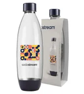 Akcesoria i części AGD - SODASTREAM BUTELKA 1L GEOMETRIA POMARAŃCZOWA - miniaturka - grafika 1