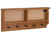 Wieszaki i stojaki - Wieszak ścienny drewno akacjowe L3-C70 - miniaturka - grafika 1