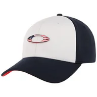Czapki i chusty sportowe męskie - Tincan Cap by Oakley, biało-niebieski, L/XL (58-61 cm) - miniaturka - grafika 1