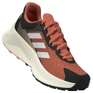 Buty trekkingowe damskie - Damskie buty do biegania Adidas Terrex Soulstride Flow W Rozmiar butów (UE): 40 / Kolor: czarny/czerwony - miniaturka - grafika 1