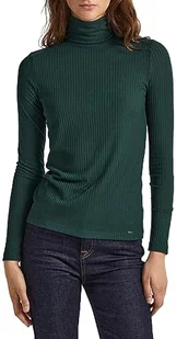 Pepe Jeans Koszulka damska Deborah, Zielony (Regent Green), XL - Koszulki i topy damskie - miniaturka - grafika 1