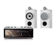 Zestawy stereo - Rose RS520 (srebrny) + 805 D4 (biały) - miniaturka - grafika 1