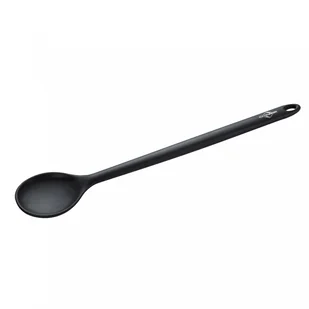 łyżka kuchenna, silikon, 30 cm, czarna kod: KU-1410701000 - Przybory do gotowania - miniaturka - grafika 1