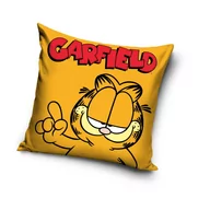 Pościel dla dzieci - Poszewka na poduszkę welwetowa jasiek 40x40 Garfield - miniaturka - grafika 1