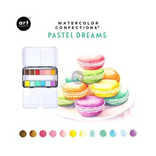 Unbekannt Prima Marketing Watercolor CONF polaczenia Watercolor Pans 12/PK-Pastel Dreams 590253 - Dodatki do drukarek i skanerów - miniaturka - grafika 2