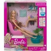 Lalki dla dziewczynek - Mattel Barbie Relaks Madi-pedi Spa Zestaw Ghn07 Wb2 - miniaturka - grafika 1