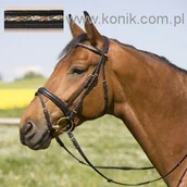 Ogłowia - Kieffer Ogłowie z nachrapnikiem szwedzkim GRAND PRIX - miniaturka - grafika 1