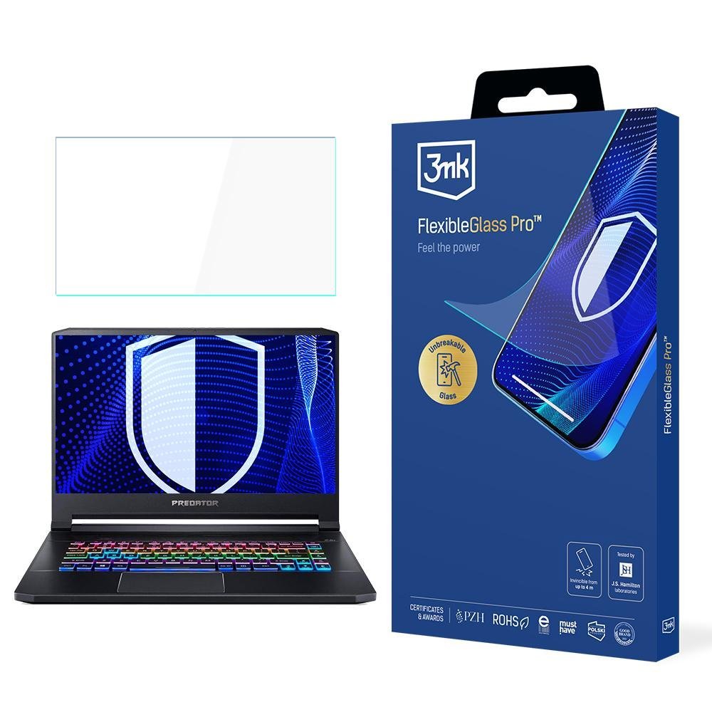 Szkło hybrydowe na ekran do Acer Predator Triton 500 3mk FlexibleGlass Pro